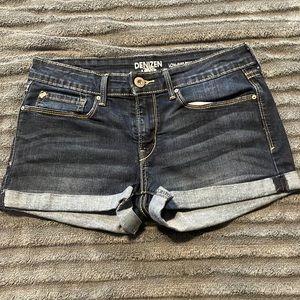 Denizen by Levi’s low rise shortie shorts